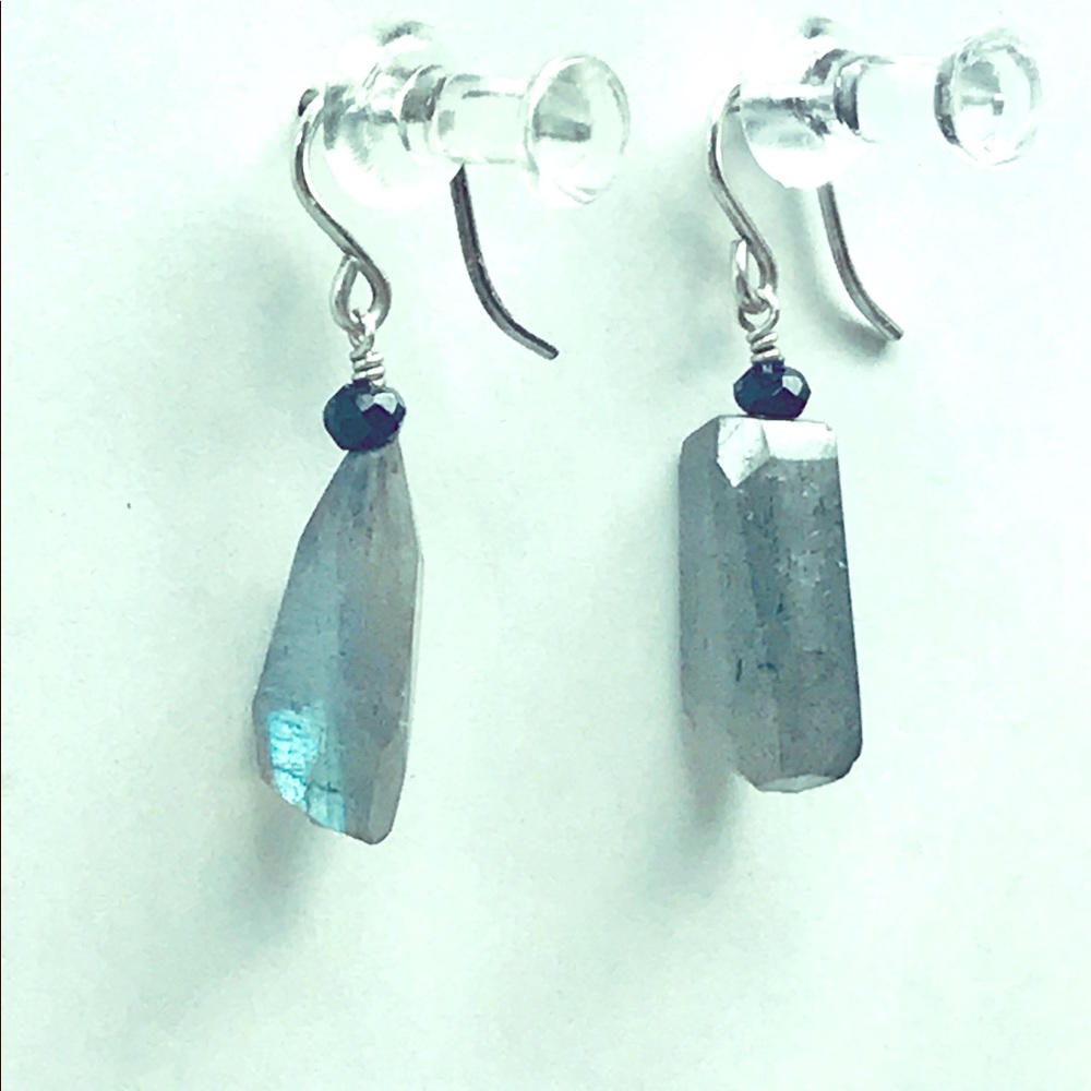 Labradorite dangles